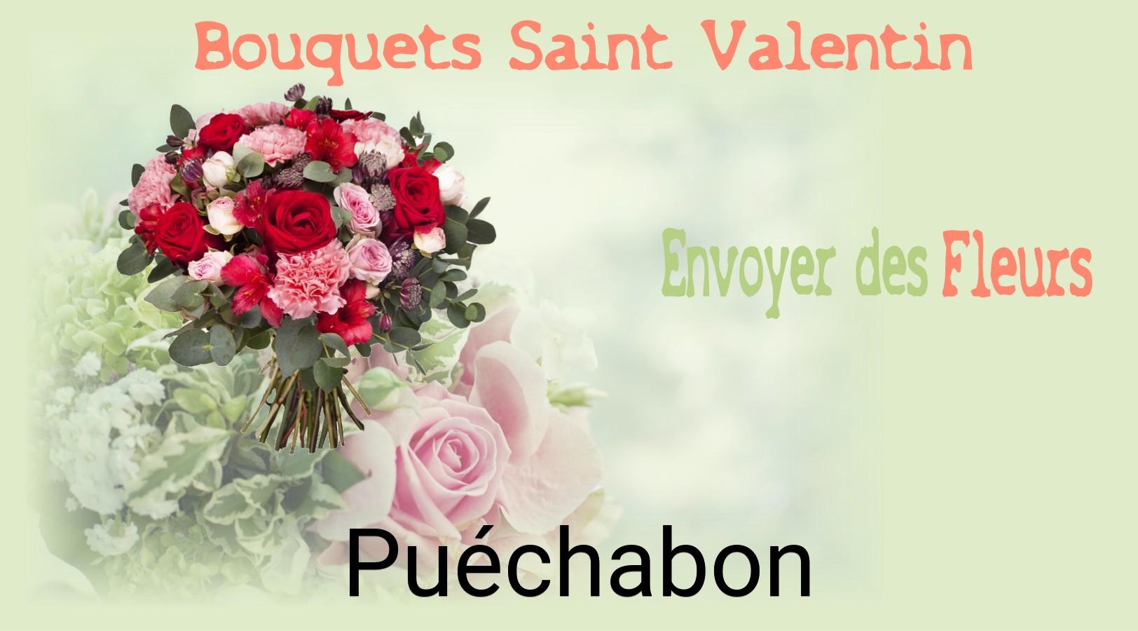 Roses de Saint-Valentin livrées à Puéchabon